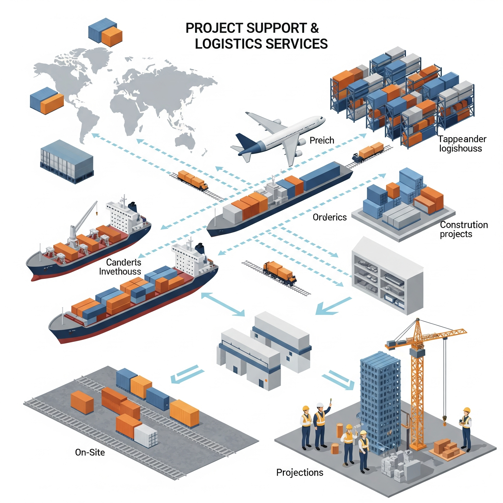 Layanan Pendukung Proyek dan Logistik 